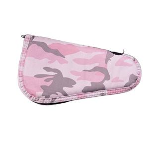 Allen Light pink camo hand gun case.